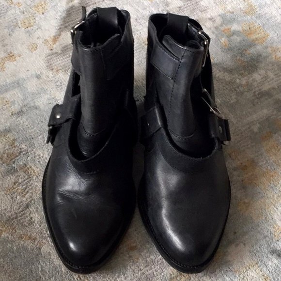 Topshop Cut Out Western Boots 7 /37 - Picture 3 of 8